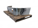 Mack Stainless steel bumper with tow hook holes OEM - Second Truck Parts