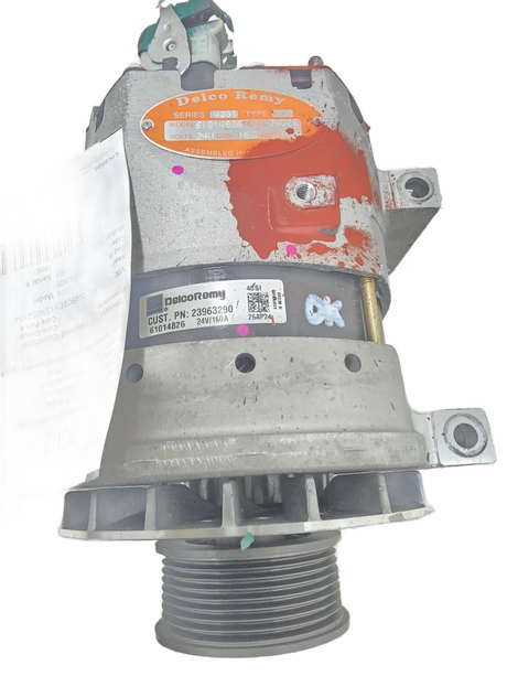 Volvo D13 US24 24 volt alternator OEM 23963290D14 - Second Truck Parts