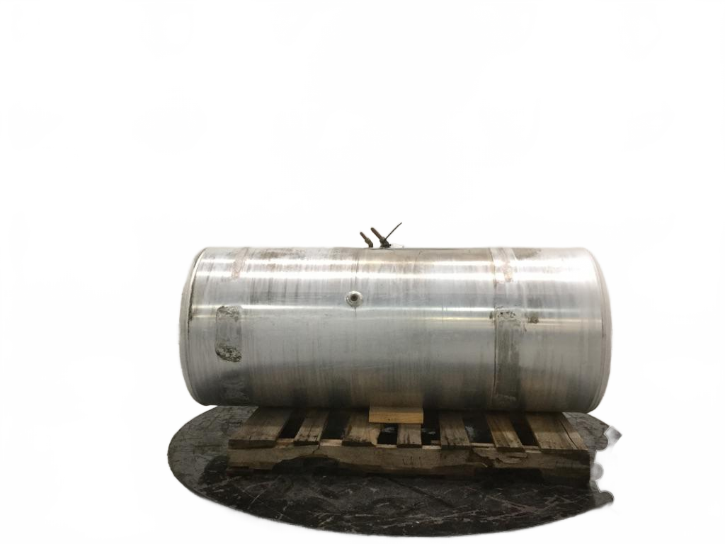Aluminum RH fuel tank measures 26" x 60" 120 gallons with front - Second Truck Parts
