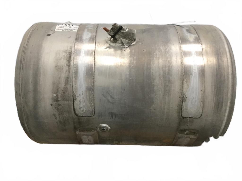 Aluminum RH fuel tank measures 25" x 36" 75 gallon center filler - Second Truck Parts