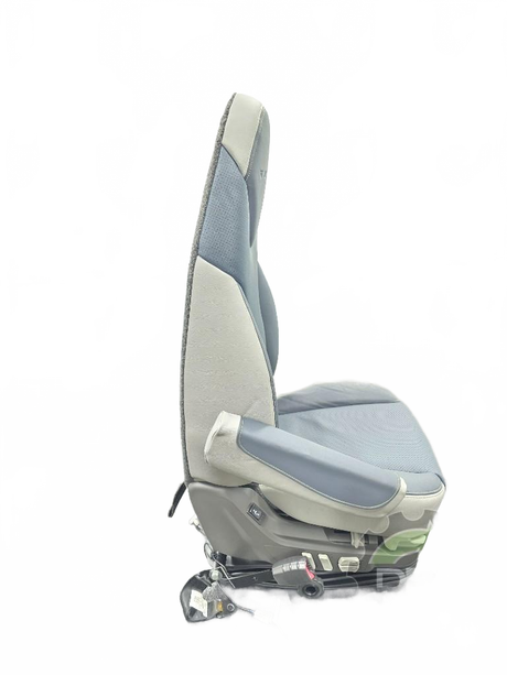 Volvo Grey and blue premium air ride seat OEM 24524612D4 - Second Truck Parts
