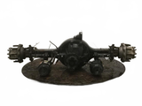 Complete Meritor RS23-160 differential assembly with drum brakes OEM - Second Truck Parts