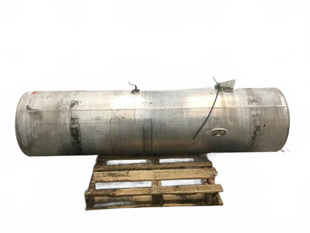 Aluminumfuel LH tank measures 25" x 88" 150 gallon front filler - Second Truck Parts