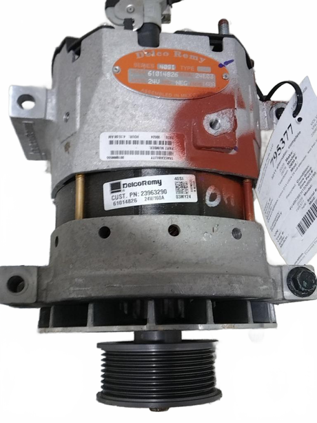 Volvo D13 US24 24 volt alternator OEM 23963290D2 - Second Truck Parts