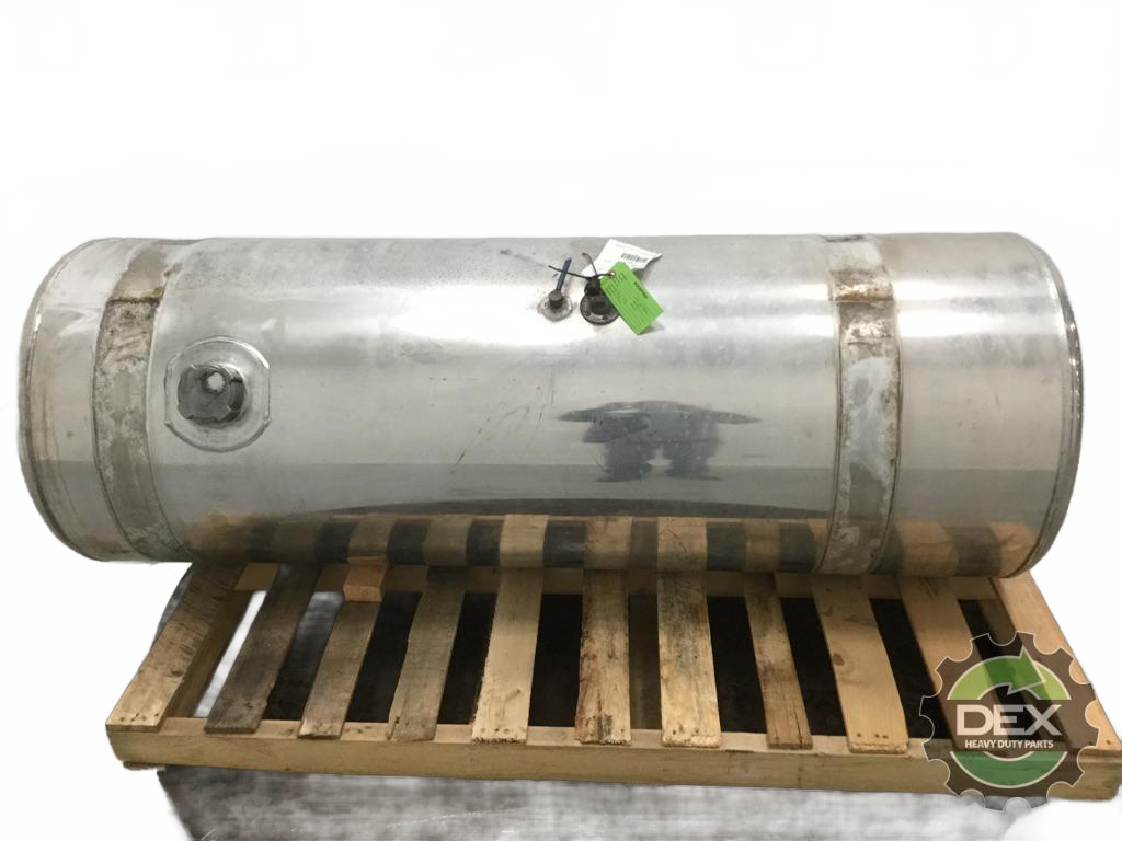 Aluminum LH Fuel Tank measures 25" x 70" 140 gallon with front - Second Truck Parts