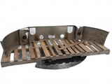 Mack Stainless steel bumper with tow hook holes OEM - Second Truck Parts