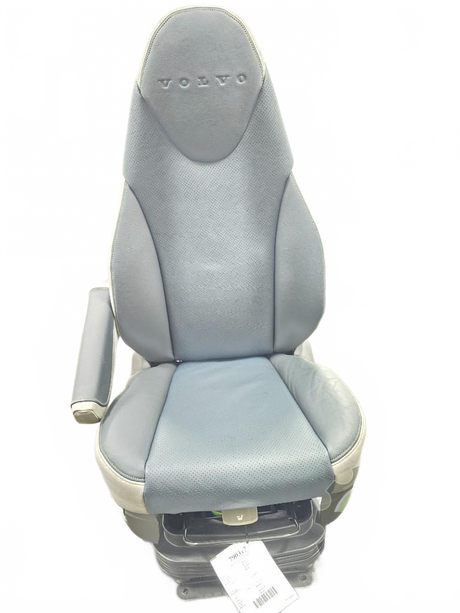 Volvo Grey and blue premium air ride seat OEM 24524612D4 - Second Truck Parts