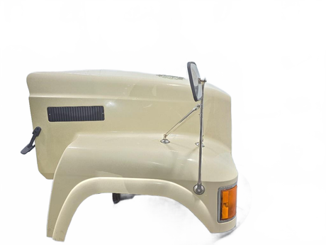 Mack 15' CHU groomed hood with headlights OEM 82053610 - Second Truck Parts