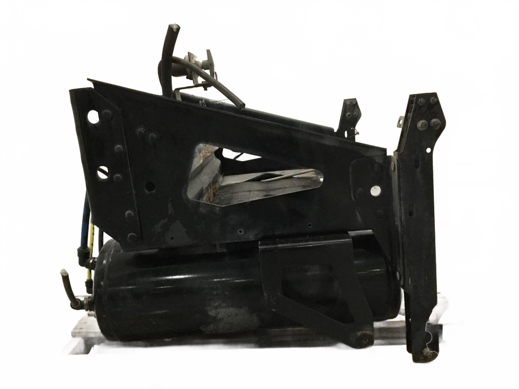Volvo VNL steel battery box with x3 steel air tanks 21043167 OEM - Second Truck Parts