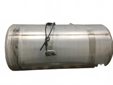 Aluminum LH Fuel Tank measures 25' x 60" 100 gallon with front - Second Truck Parts