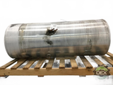 Aluminum RH fuel tank measures 24" x 59" 100 gallons OEM - Second Truck Parts