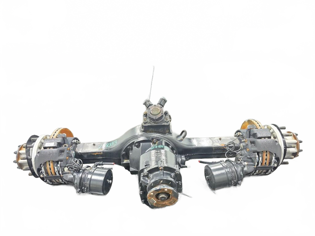 Meritor Md2014E4HCRNN508-215 complete front rear axle OEM 25816949D6 - Second Truck Parts