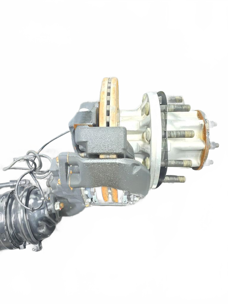 Meritor Md2014E4HCRNN508-215 complete front rear axle OEM 25816949D6 - Second Truck Parts
