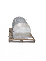 Mack RH D-Shaped aluminum fuel tank measures 26" x 40" 100 gallon DDD2 - Second Truck Parts