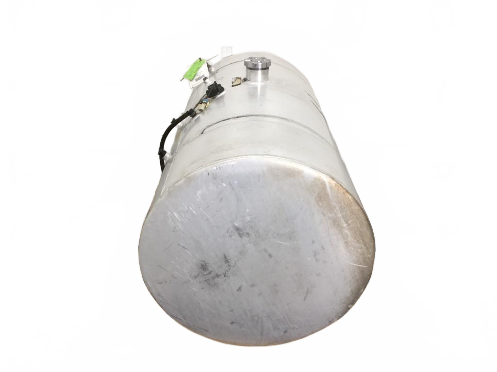 Aluminum LH fuel tank measures 26" x 47" 100 gallon with center - Second Truck Parts