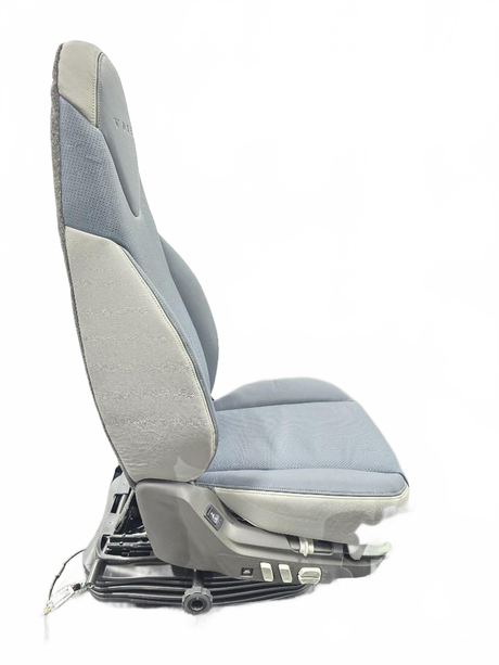 Volvo Grey and blue premium air ride seat OEM 24524612D3 - Second Truck Parts