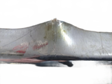 Mack Stainless steel bumper with tow hook holes OEM - Second Truck Parts