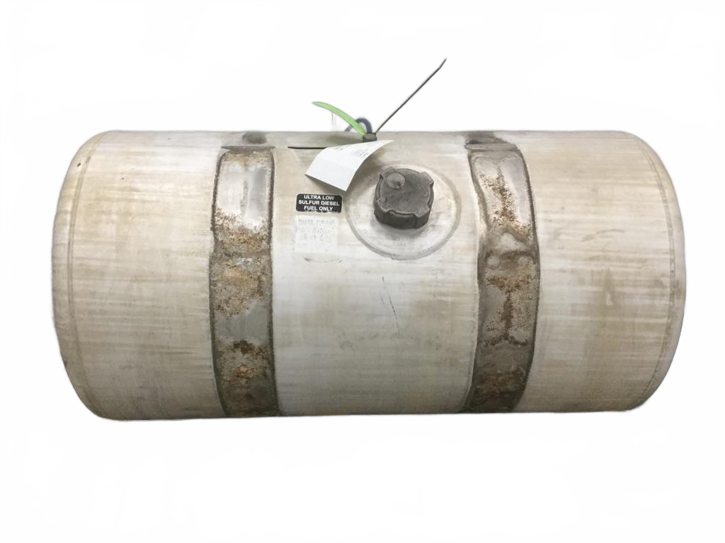 Aluminum RH fuel tank measures 25" x 42" 70 gallon filler neck with - Second Truck Parts