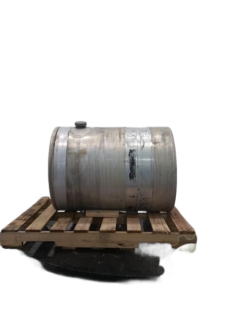 Volvo RH D aluminum fuel tank measures 26" x 31" 75 gallon with rear - Second Truck Parts