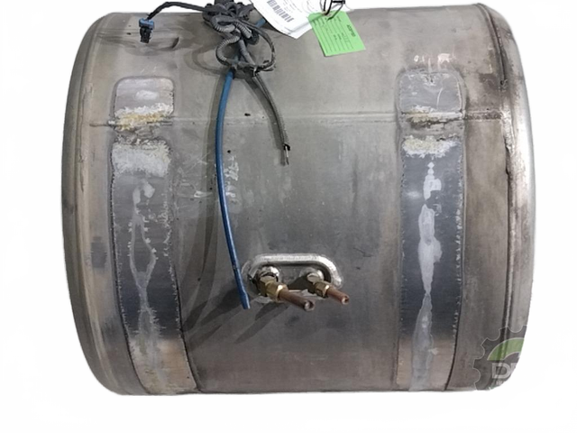 Aluminum LH fuel tank measures 25" x 26" 50 gallon center filler - Second Truck Parts