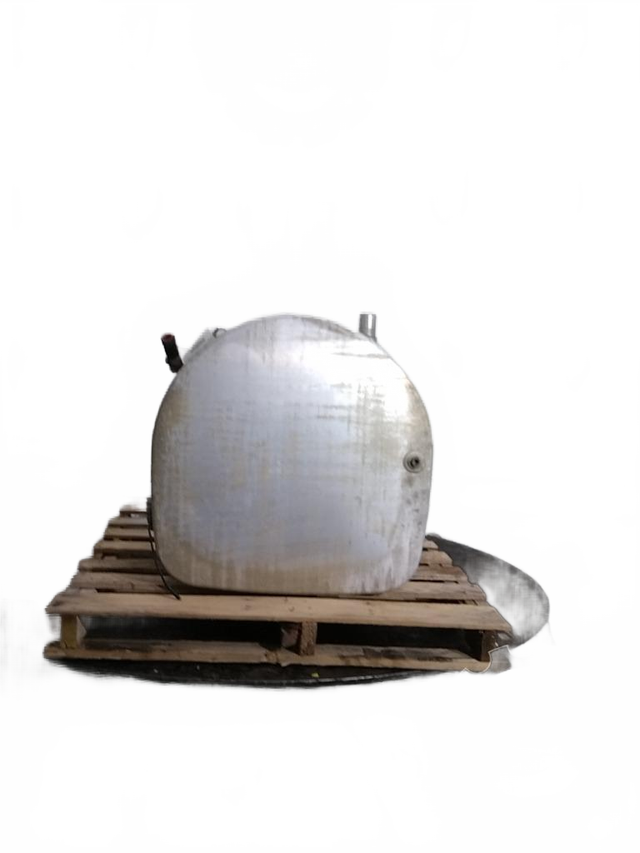 Mack RH D-Shaped aluminum fuel tank measures 26" x 40" 100 gallon DDD2 - Second Truck Parts