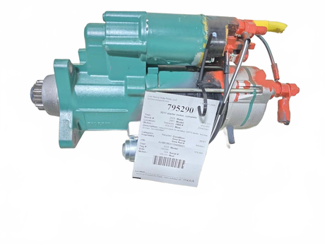 Volvo D13 US24 24 volt Melco 105P70 starter OEM 23483581D5 - Second Truck Parts