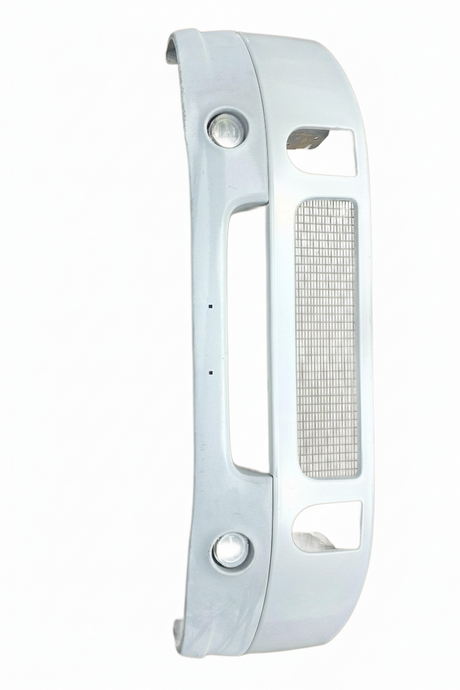 Mack 15' CXU13 2 piece composite front bumper with fog lights OEM - Second Truck Parts