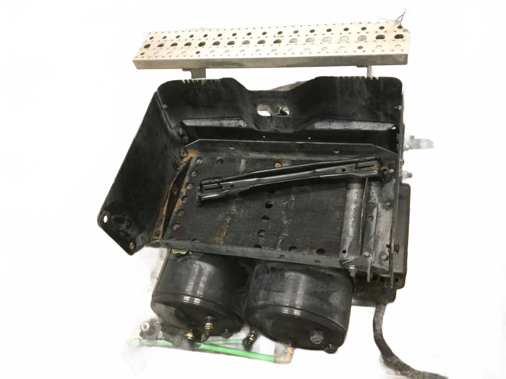 Complete Steel Battery Box with Lid and 2 air tanks out of 12' FTL - Second Truck Parts