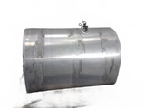 Mack RH aluminum D-shaped fuel tank measures 26" x 40" long with - Second Truck Parts