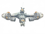Meritor Md2014E4HCRNN508-215 complete front rear axle OEM 25816949D8 - Second Truck Parts