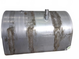 Mack RH D-Shaped aluminum fuel tank measures 26" x 40" 100 gallon - Second Truck Parts