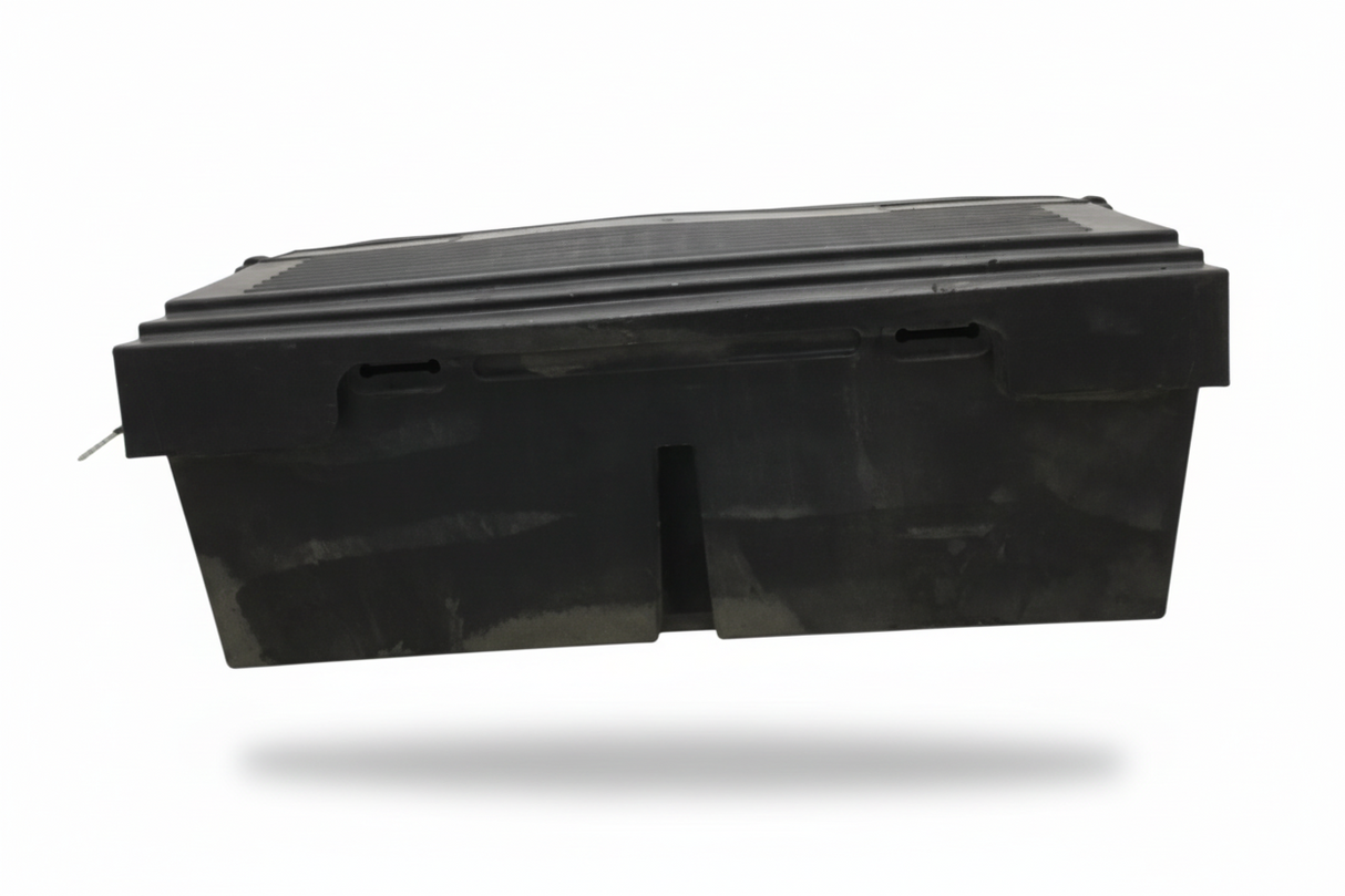 Mack Steel battery box 21275664 with aluminum lid 20976106 and air - Second Truck Parts