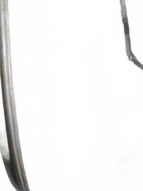Aluminum RH fuel tank measures 25" x 26" 50 gallon with center - Second Truck Parts