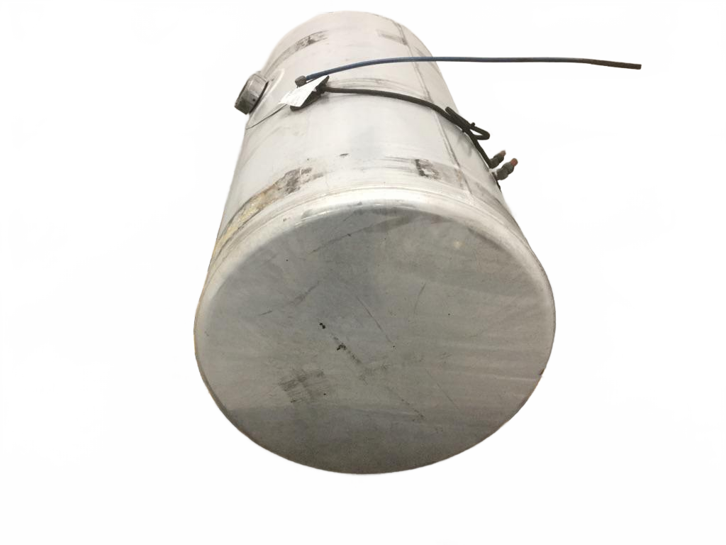 Aluminum LH Fuel Tank measures 25' x 60" 100 gallon with front - Second Truck Parts