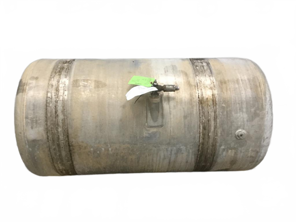 Aluminum RH fuel tank measures 25" x 49" 100 gallon with rear - Second Truck Parts