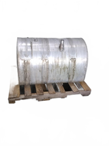 Mack RH D-Shaped aluminum fuel tank measures 26" x 40" 100 gallon DDD2 - Second Truck Parts