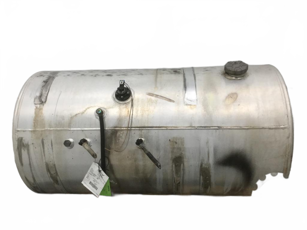 Aluminum RH fuel tank measures 26" x 47" 100 gallon with rear - Second Truck Parts