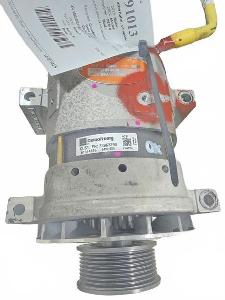 Volvo D13 US24 24 volt alternator OEM 23963290D19 - Second Truck Parts