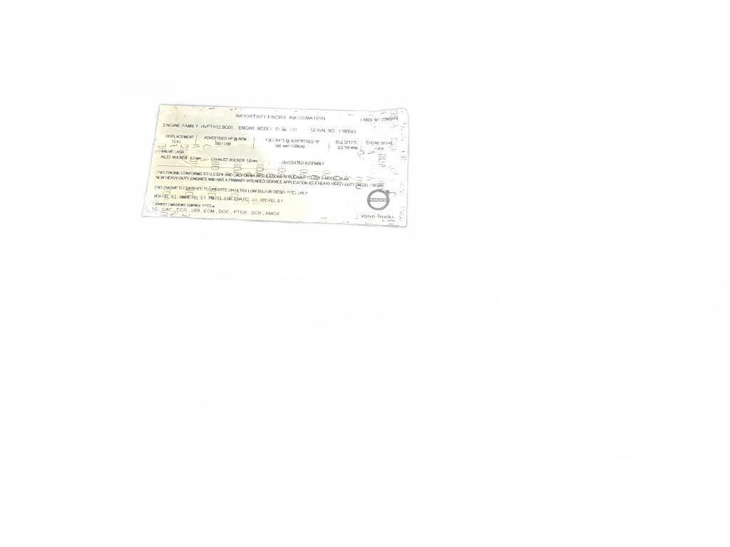 Volvo D13M OEM 22953313 - Second Truck Parts