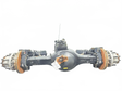 Meritor Md2014E4HCRNN508-215 complete front rear axle OEM 25816949D8 - Second Truck Parts