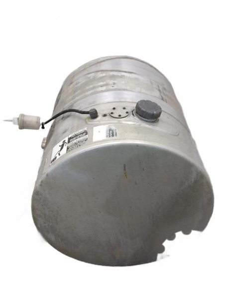 Volvo RH Aluminum Fuel Tank measures 26" x 29" 60 gallon with rear - Second Truck Parts