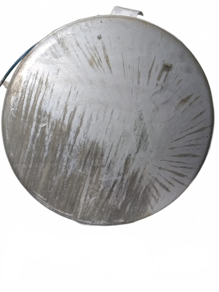 Aluminum RH fuel tank measures 25" x 26" 50 gallon with center - Second Truck Parts