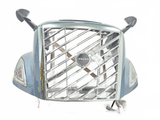 Volvo VNL hood assembly with chrome grille OEM 78696421D6 - Second Truck Parts