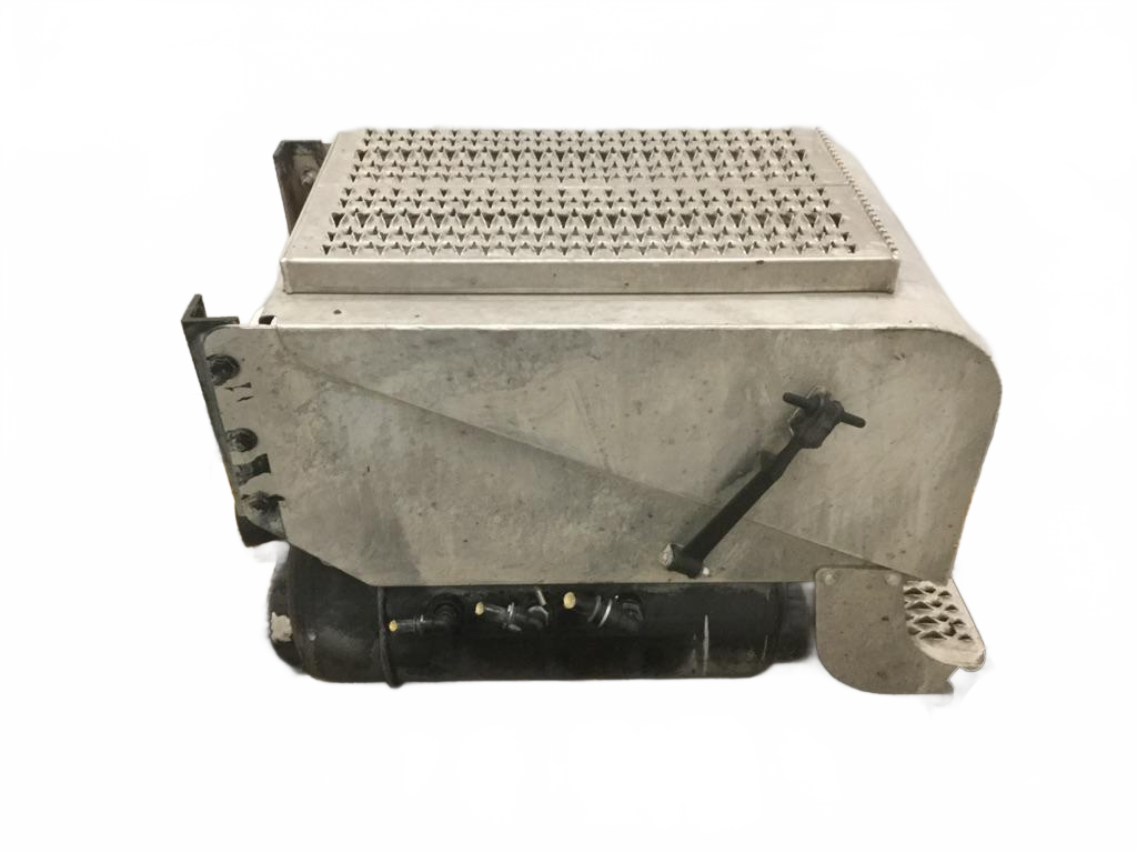 Steel Battery Box with x2 air tanks OEM - Second Truck Parts