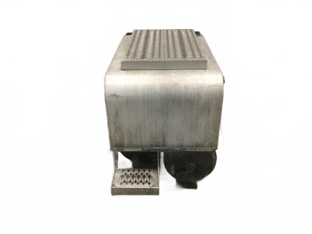 Steel Battery Box with x2 air tanks OEM - Second Truck Parts