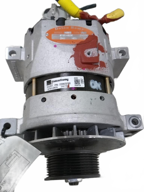 Volvo D13 US24 24 volt alternator OEM 23963290D4 - Second Truck Parts