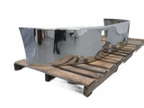 Mack Stainless steel bumper with tow hook holes OEM - Second Truck Parts
