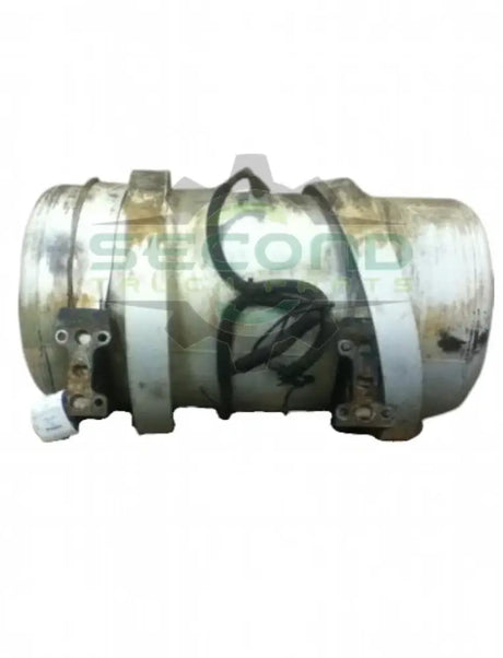 Pete LH 100 gallon polished aluminum fuel tank with straps OEM - Second Truck Parts