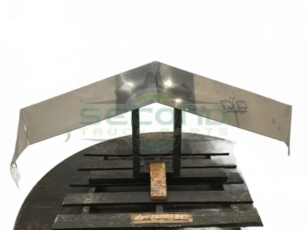 Peterbilt Chrome sun visor off of 09' 367 OEM - Second Truck Parts