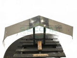 Peterbilt Chrome sun visor off of 09' 367 OEM - Second Truck Parts
